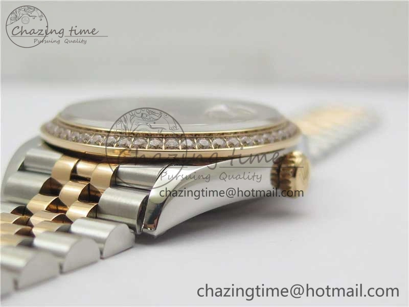 DateJust 36 SS RG 126281 BP Maker 1:1 Best Edition Gray Roman Dial on Jubilee Bracelet Sustainable 2503