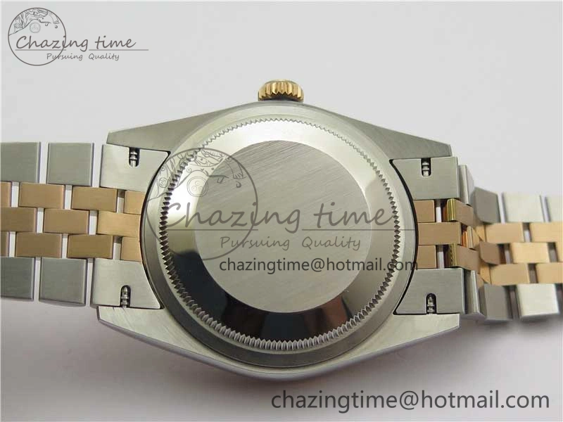 DateJust 36 SS RG 126281 BP Maker 1:1 Best Edition Gray Roman Dial on Jubilee Bracelet Sustainable 2503