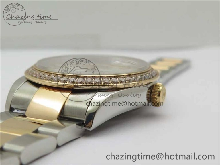DateJust 36 SS RG 126281 BP Maker 1:1 Best Edition Silver Dial on Oyster Bracelet Bright 2510