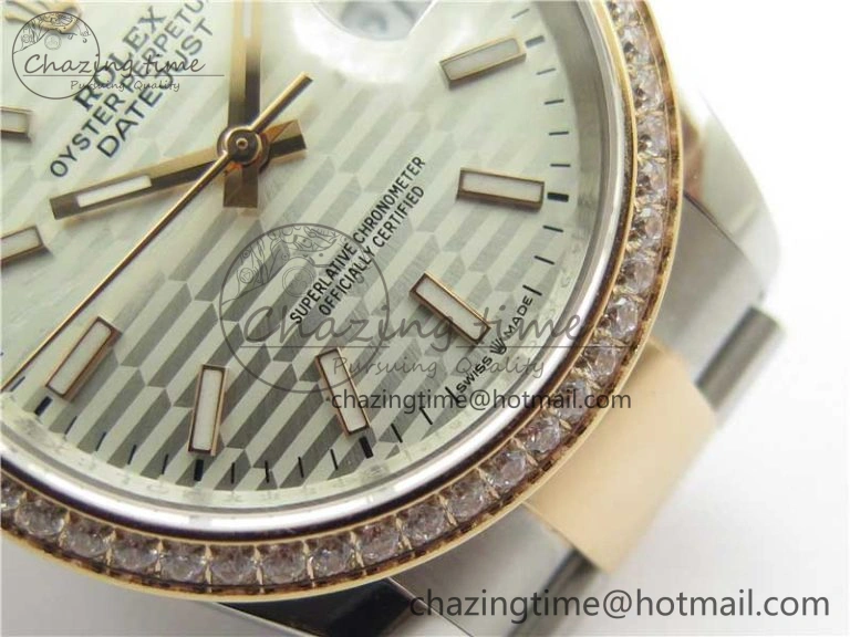 DateJust 36 SS RG 126281 BP Maker 1:1 Best Edition Silver Dial on Oyster Bracelet Bright 2510
