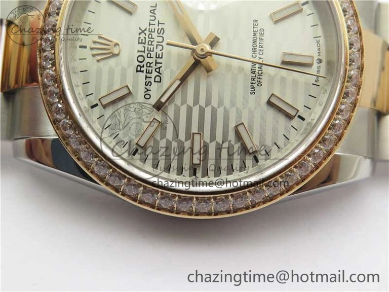 DateJust 36 SS RG 126281 BP Maker 1:1 Best Edition Silver Dial on Oyster Bracelet Bright 2510