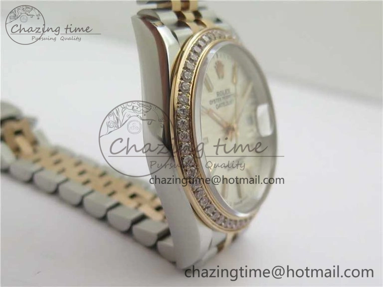 DateJust 36 SS RG 126281 BP Maker 1:1 Best Edition Silver Dial on Oyster Bracelet GoAnywhere 10266