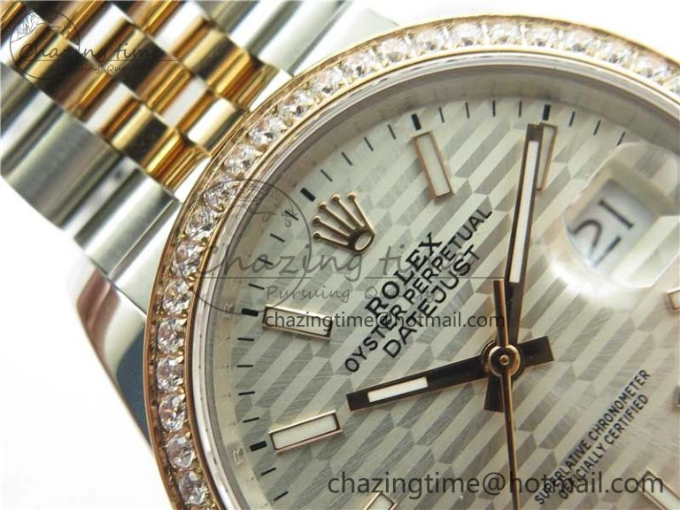 DateJust 36 SS RG 126281 BP Maker 1:1 Best Edition Silver Dial on Oyster Bracelet GoAnywhere 10266