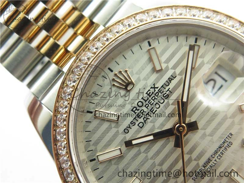 DateJust 36 SS RG 126281 BP Maker 1:1 Best Edition Silver Dial on Oyster Bracelet GoAnywhere 10266
