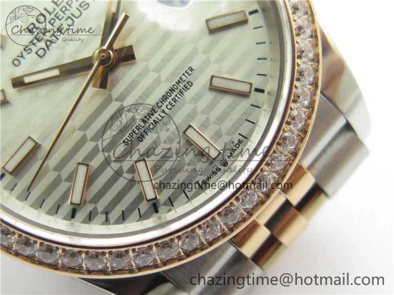 DateJust 36 SS RG 126281 BP Maker 1:1 Best Edition Silver Dial on Oyster Bracelet GoAnywhere 10266