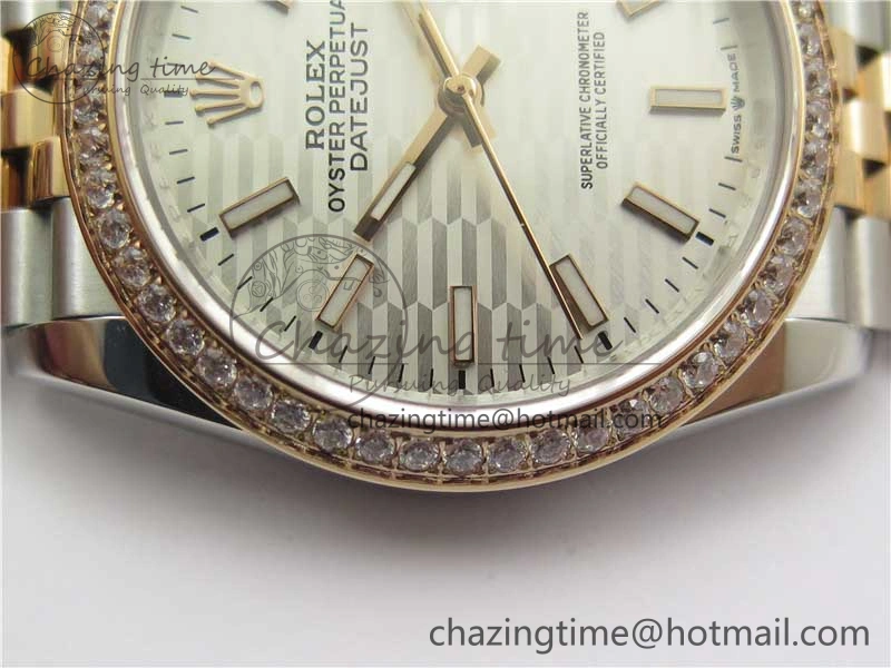 DateJust 36 SS RG 126281 BP Maker 1:1 Best Edition Silver Dial on Oyster Bracelet GoAnywhere 10266