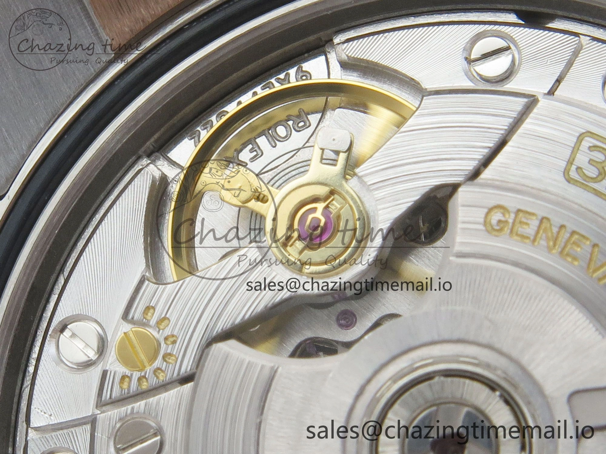 DateJust 36 SS RG ARF 1:1 Best Edition 904L Steel Gray Dial RG Roman on Oyster Bracelet SH Packable 65