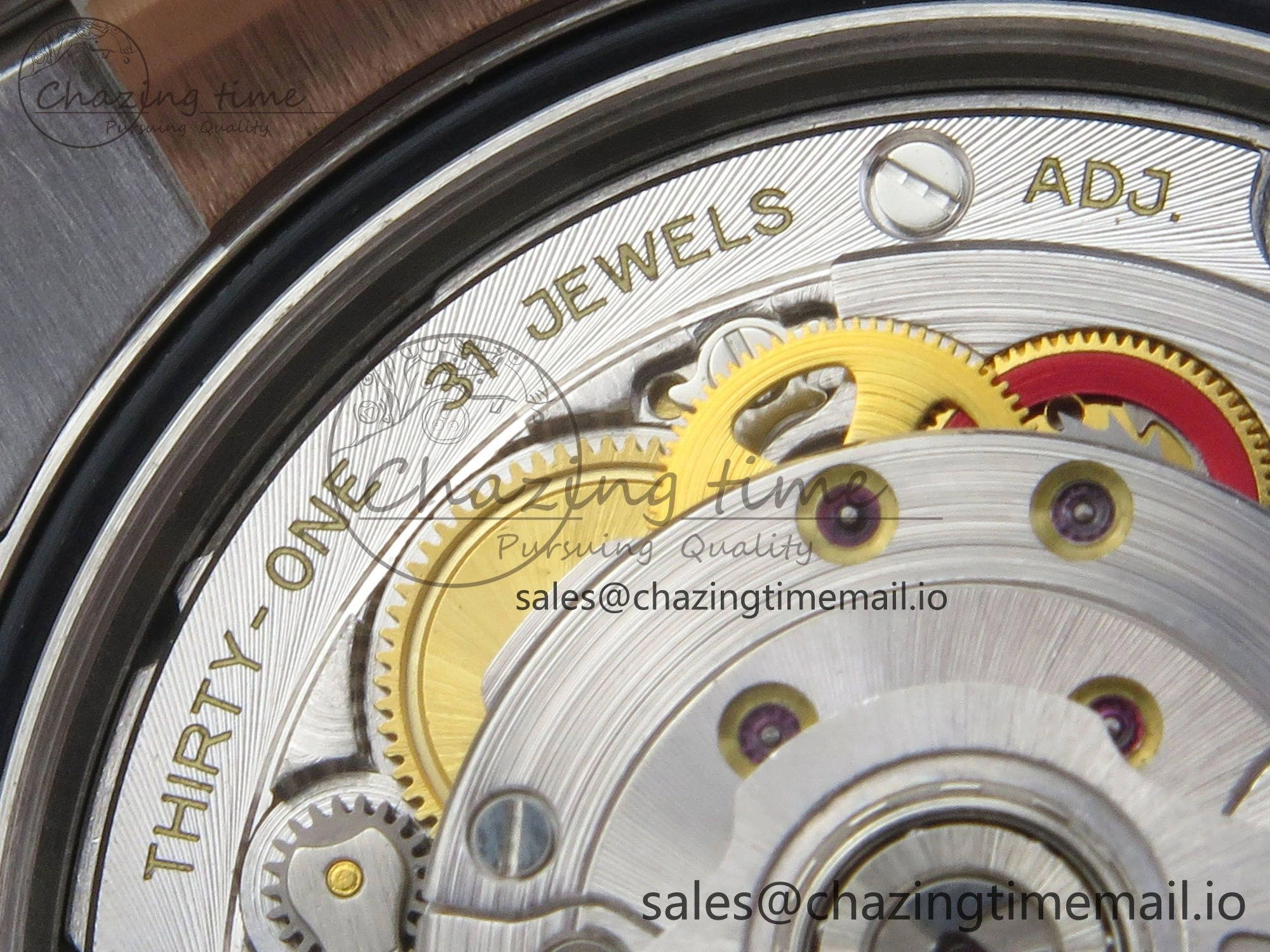 SunProtective DateJust 36 SS RG ARF 1:1 Best Edition 904L Steel RG Roman Dial on Oyster Bracelet SH 80