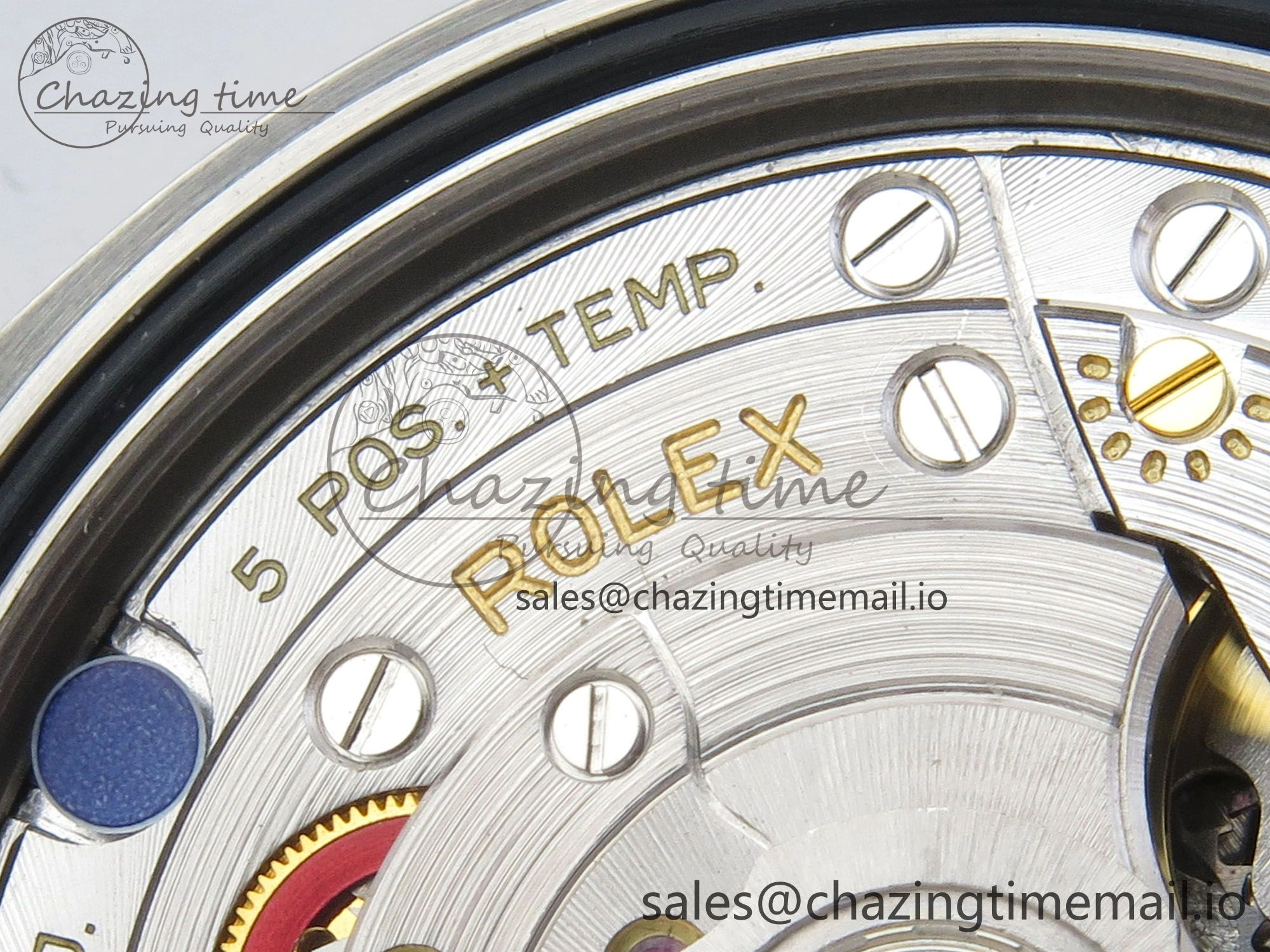 EyeCatching DateJust 36 SS RG ARF 1:1 Best Edition 904L Steel Silver Textured Diamonds Dial on Oyster Bracelet SH 59