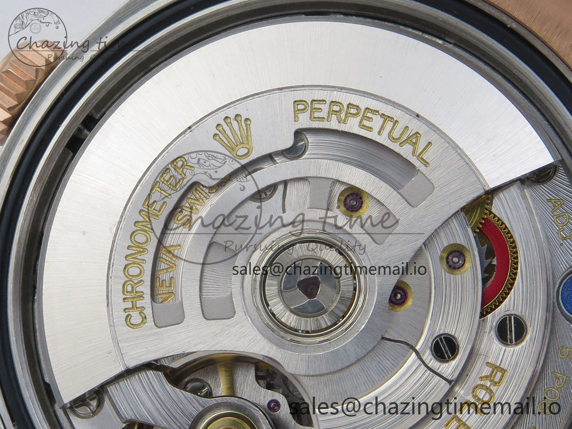 FashionForward DateJust 36 SS RG ARF 1:1 Best Edition 904L Steel White Stick Dial on Oyster Bracelet SH 84
