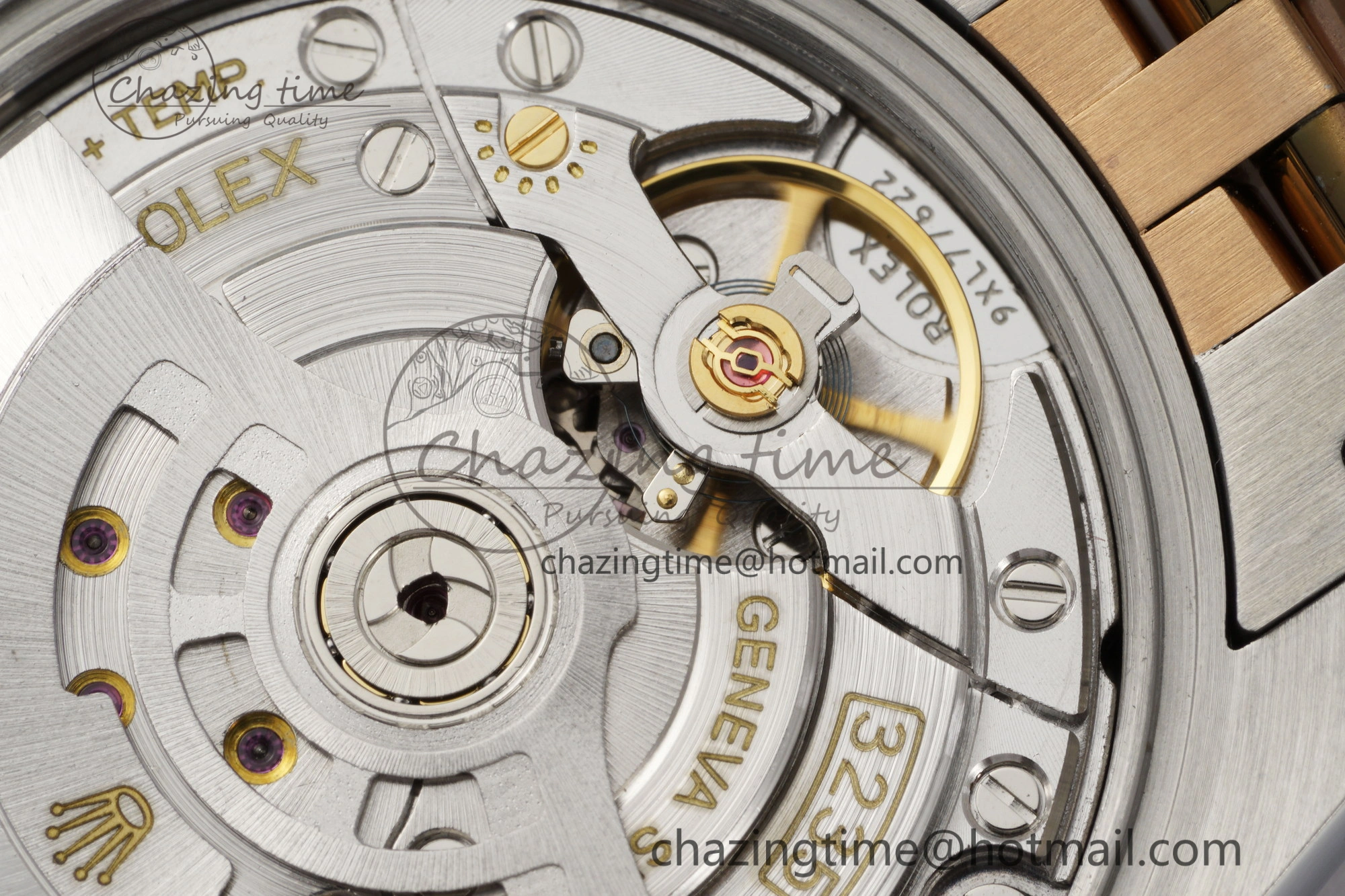 DateJust 36 SS RG Gold Wrapped JDF 1:1 Best Edition Brown Diamonds Textured Dial on Jubilee Bracelet VR3235 V FastDry 10214