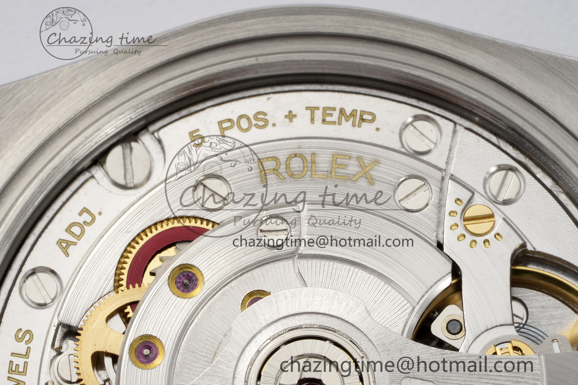 Snug DateJust 36 SS RG Gold Wrapped JDF 1:1 Best Edition Silver Diamonds Textured Dial on Jubilee Bracelet VR3235 V 2196