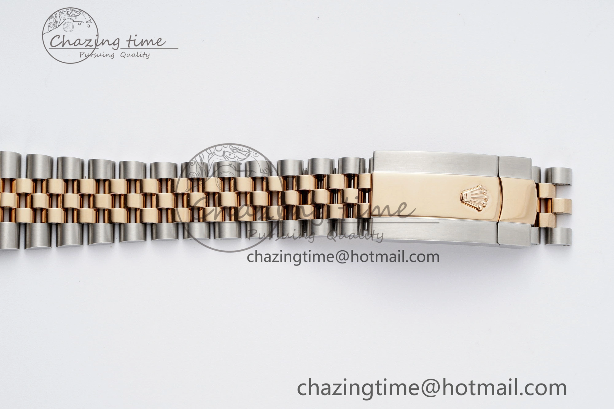Snug DateJust 36 SS RG Gold Wrapped JDF 1:1 Best Edition Silver Diamonds Textured Dial on Jubilee Bracelet VR3235 V 2196
