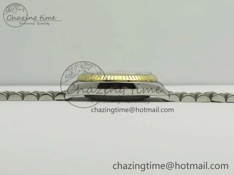 Lightweight DateJust 36 SS YG 116233 ARF 1:1 Best Edition 904L Steel White Dial Stick Markers on Jubilee Bracelet SH3135 V 3262
