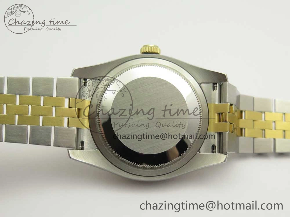 Lightweight DateJust 36 SS YG 116233 ARF 1:1 Best Edition 904L Steel White Dial Stick Markers on Jubilee Bracelet SH3135 V 3262