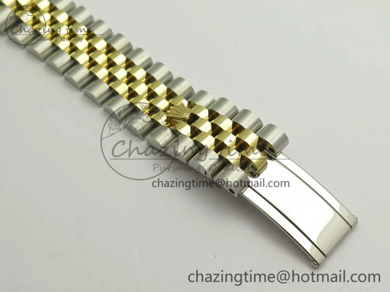 Lightweight DateJust 36 SS YG 116233 ARF 1:1 Best Edition 904L Steel White Dial Stick Markers on Jubilee Bracelet SH3135 V 3262