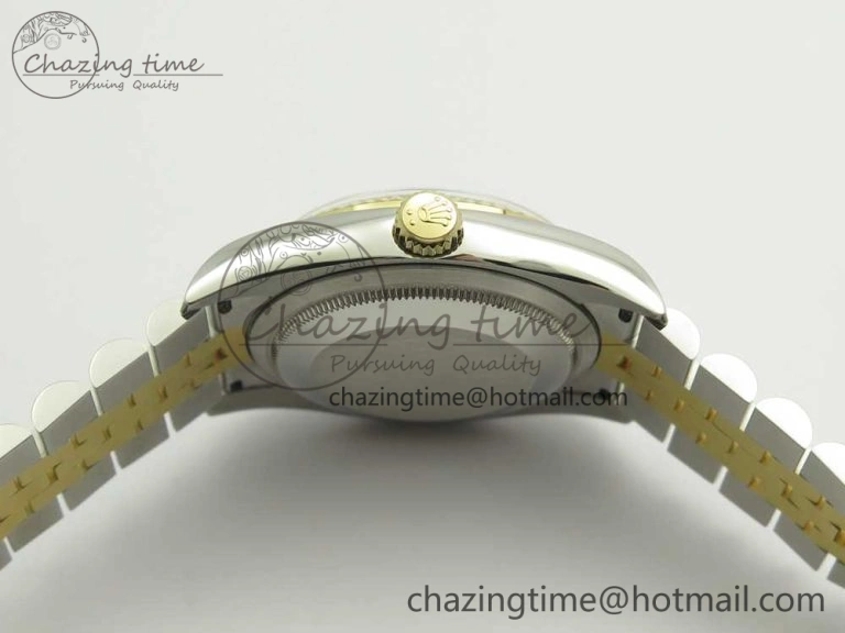 DateJust 36 SS YG 116233 ARF 1:1 Best Edition 904L Steel YG Dial Diamonds Markers on Jubilee Bracelet SH3135 V Compact 3257