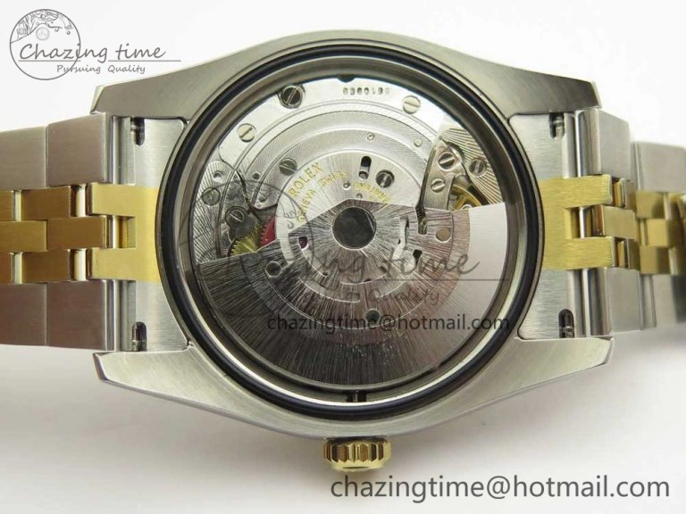 DateJust 36 SS YG 116233 ARF 1:1 Best Edition 904L Steel YG Dial Diamonds Markers on Jubilee Bracelet SH3135 V Compact 3257