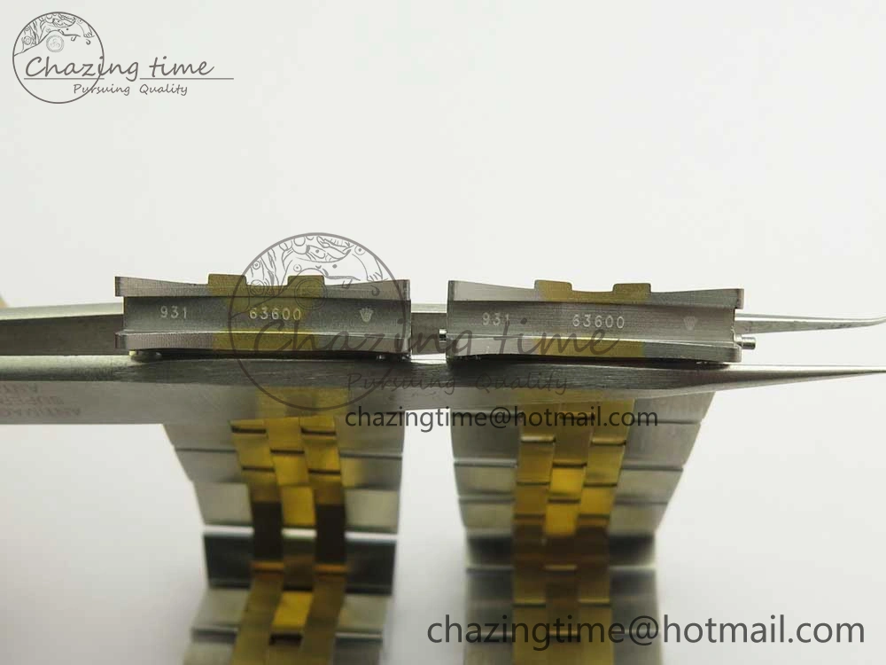 DateJust 36 SS YG 116233 ARF 1:1 Best Edition 904L Steel YG Dial Diamonds Markers on Jubilee Bracelet SH3135 V Compact 3257