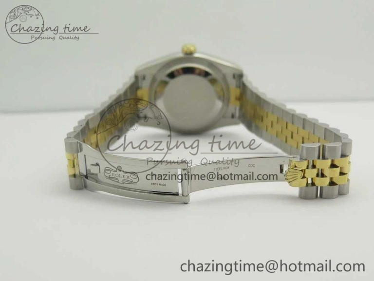 DateJust 36 SS YG 116233 ARF 1:1 Best Edition 904L Steel YG Dial Diamonds Markers on Jubilee Bracelet SH3135 V Compact 3257