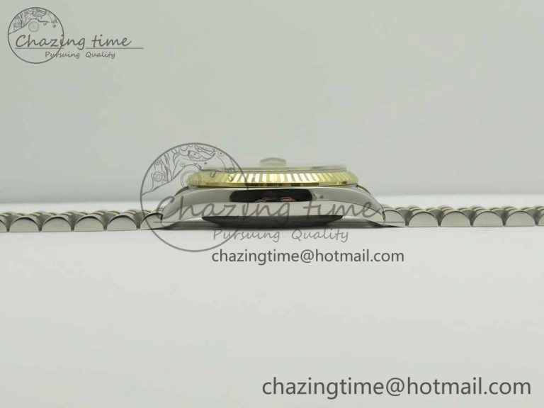 DateJust 36 SS YG 116233 ARF 1:1 Best Edition 904L Steel YG Dial Diamonds Markers on Jubilee Bracelet SH3135 V Compact 3257