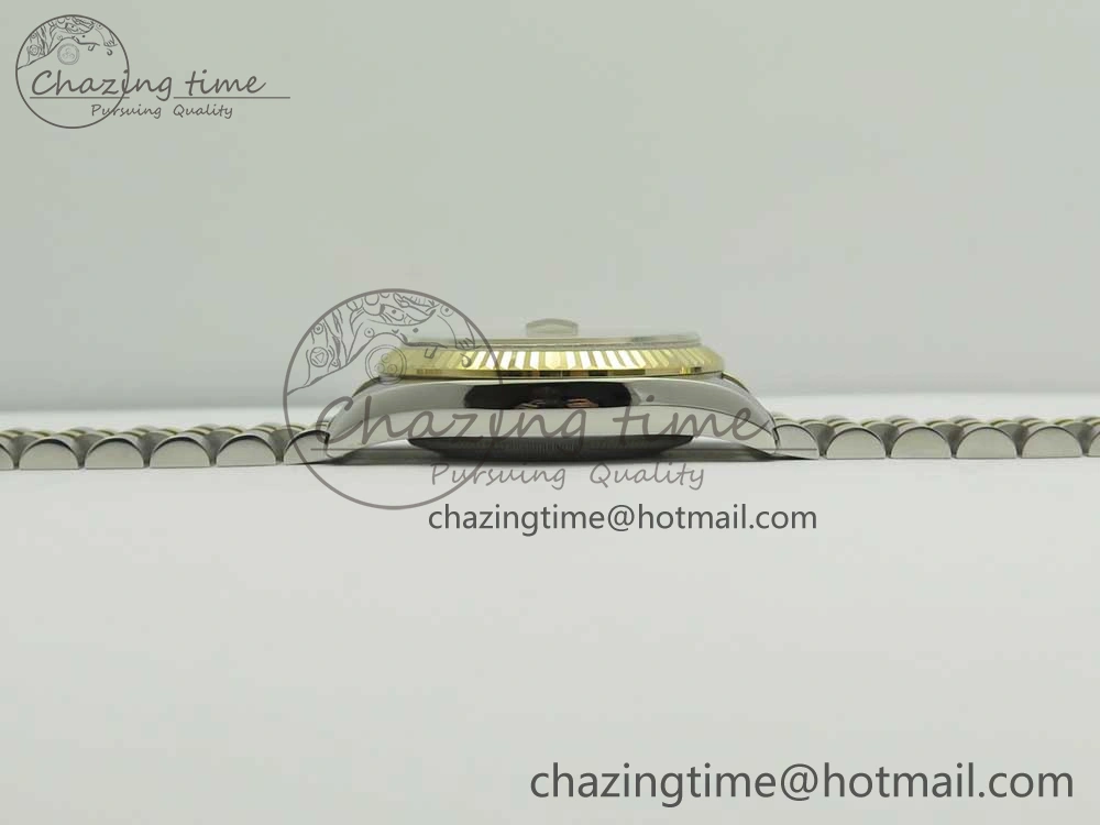 DateJust 36 SS YG 116233 ARF 1:1 Best Edition 904L Steel YG Dial Diamonds Markers on Jubilee Bracelet SH3135 V Compact 3257