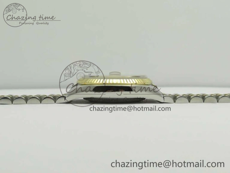 Snug DateJust 36 SS YG 116233 ARF 1:1 Best Edition 904L Steel YG Dial Stick Markers on Jubilee Bracelet SH3135 V 10584