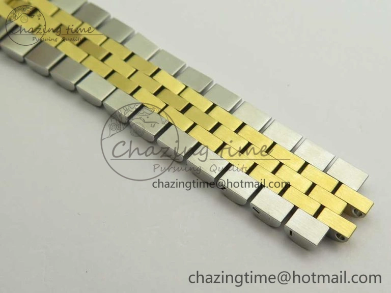 Snug DateJust 36 SS YG 116233 ARF 1:1 Best Edition 904L Steel YG Dial Stick Markers on Jubilee Bracelet SH3135 V 10584