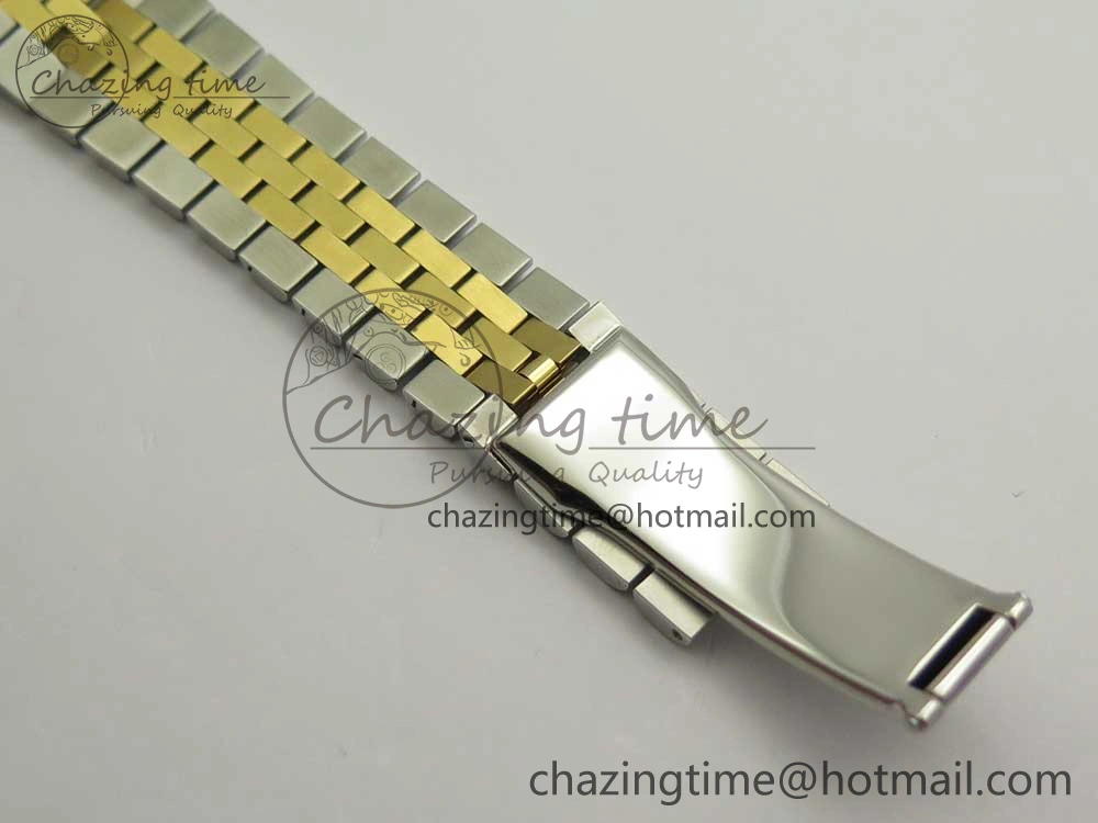 Snug DateJust 36 SS YG 116233 ARF 1:1 Best Edition 904L Steel YG Dial Stick Markers on Jubilee Bracelet SH3135 V 10584