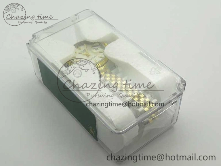 DateJust 36 SS YG 126233 ARF 1:1 Best Edition Silver Dial Stick Markers on SS YG Jubilee Bracelet SH TimelessDesign 3430