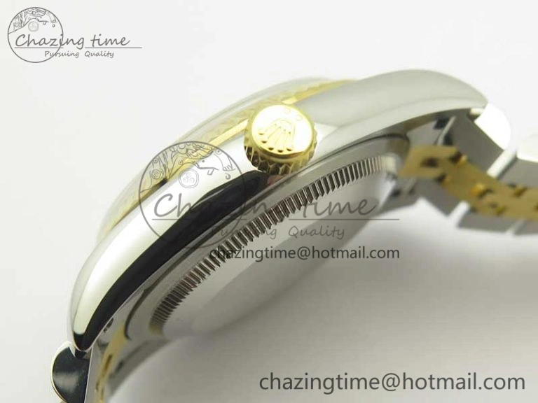 DateJust 36 SS YG 126233 ARF 1:1 Best Edition Silver Dial Stick Markers on SS YG Jubilee Bracelet SH TimelessDesign 3430