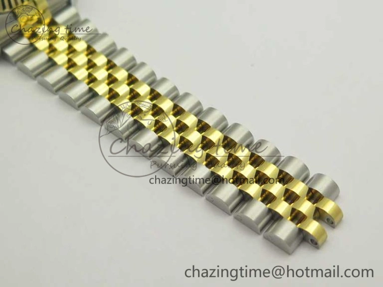 DateJust 36 SS YG 126233 ARF 1:1 Best Edition Silver Dial Stick Markers on SS YG Jubilee Bracelet SH TimelessDesign 3430