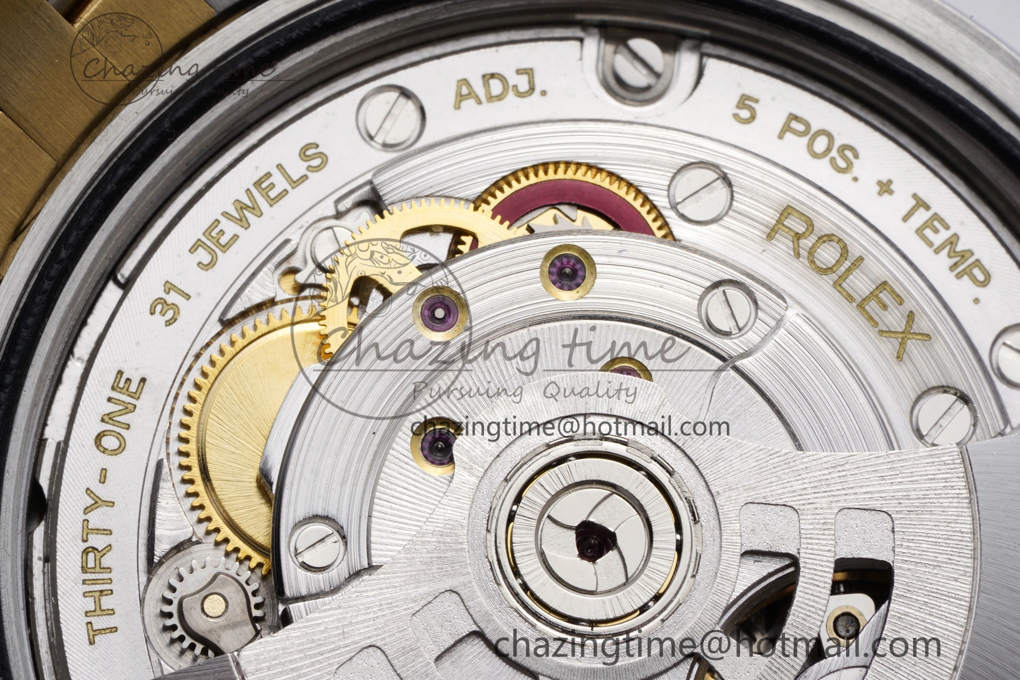 DateJust 36 SS YG 126233 JDF YG Plated 904L Steel White Dial Roman Markers on Jubilee Bracelet V Original 1751