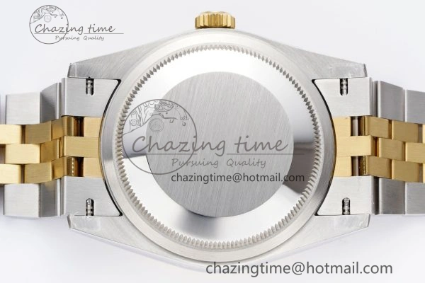 DateJust 36 SS YG 126233 JDF YG Plated 904L Steel White Dial Roman Markers on Jubilee Bracelet V Original 1751