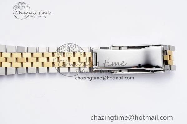 DateJust 36 SS YG 126233 JDF YG Plated 904L Steel White Dial Roman Markers on Jubilee Bracelet V Original 1751