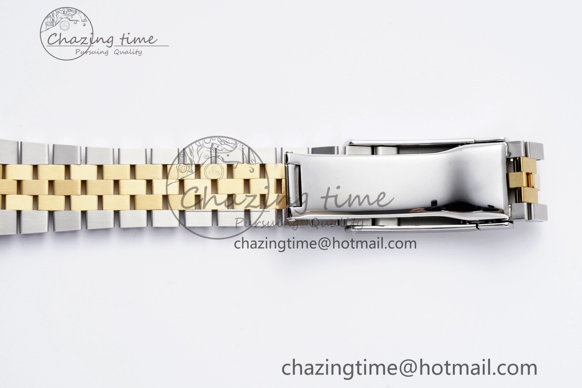 DateJust 36 SS YG 126233 JDF YG Plated 904L Steel YG Dial Diamonds Markers on Jubilee Bracelet V Bright 1752