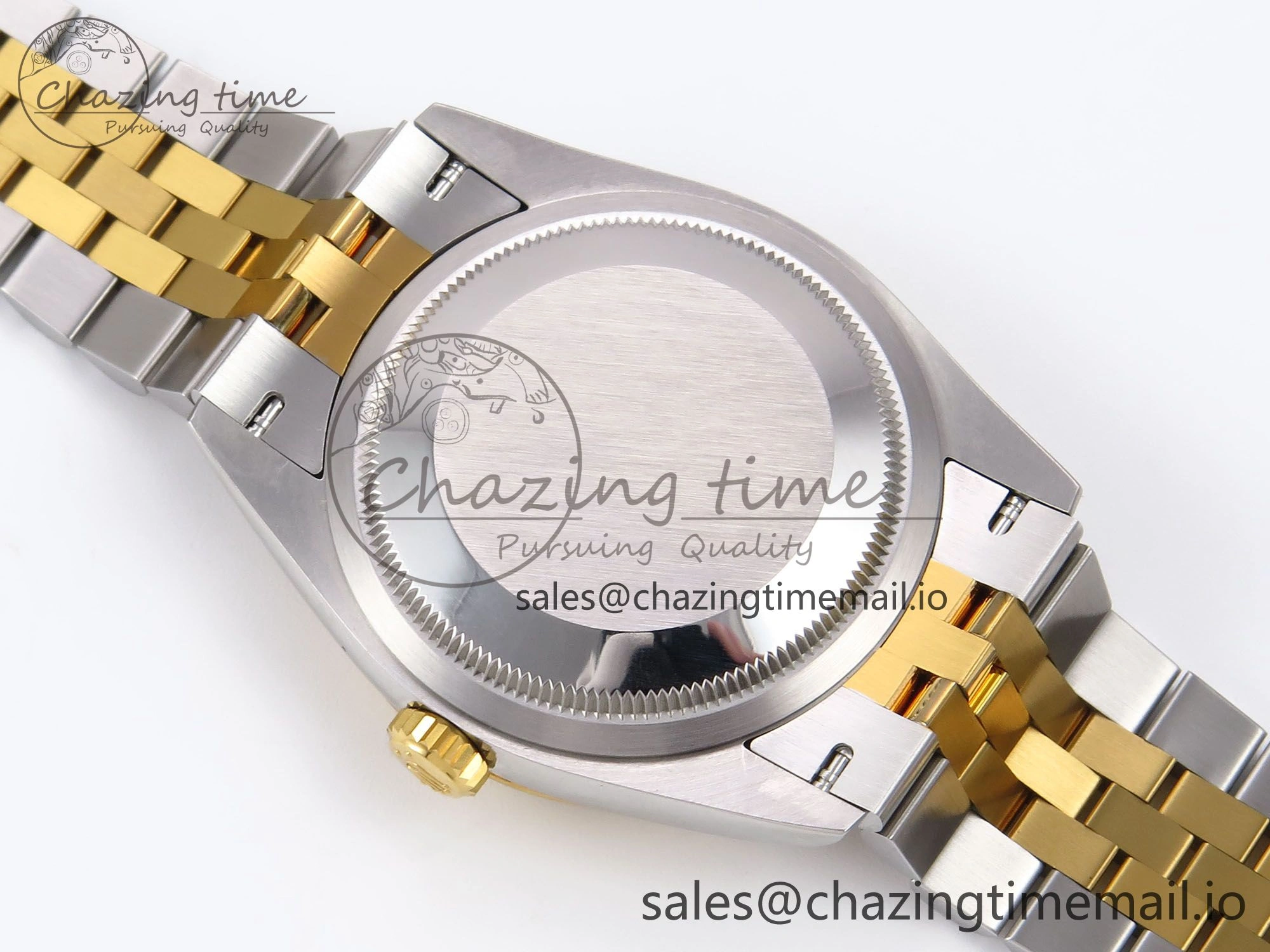DateJust 36 SS YG 126233 VSF 1:1 Best Edition 904L Steel YG Leaf Dial on Jubilee Bracelet VS Lightweight 1002