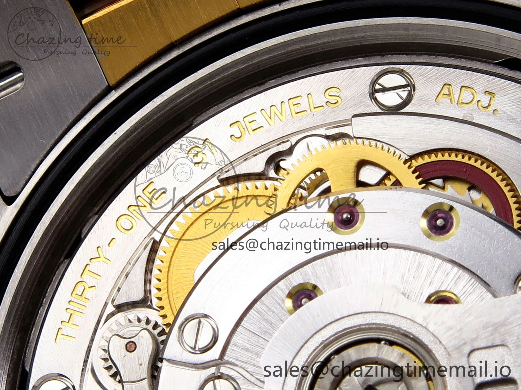 DateJust 36 SS YG 126233 VSF 1:1 Best Edition 904L Steel YG Leaf Dial on Jubilee Bracelet VS Lightweight 1002