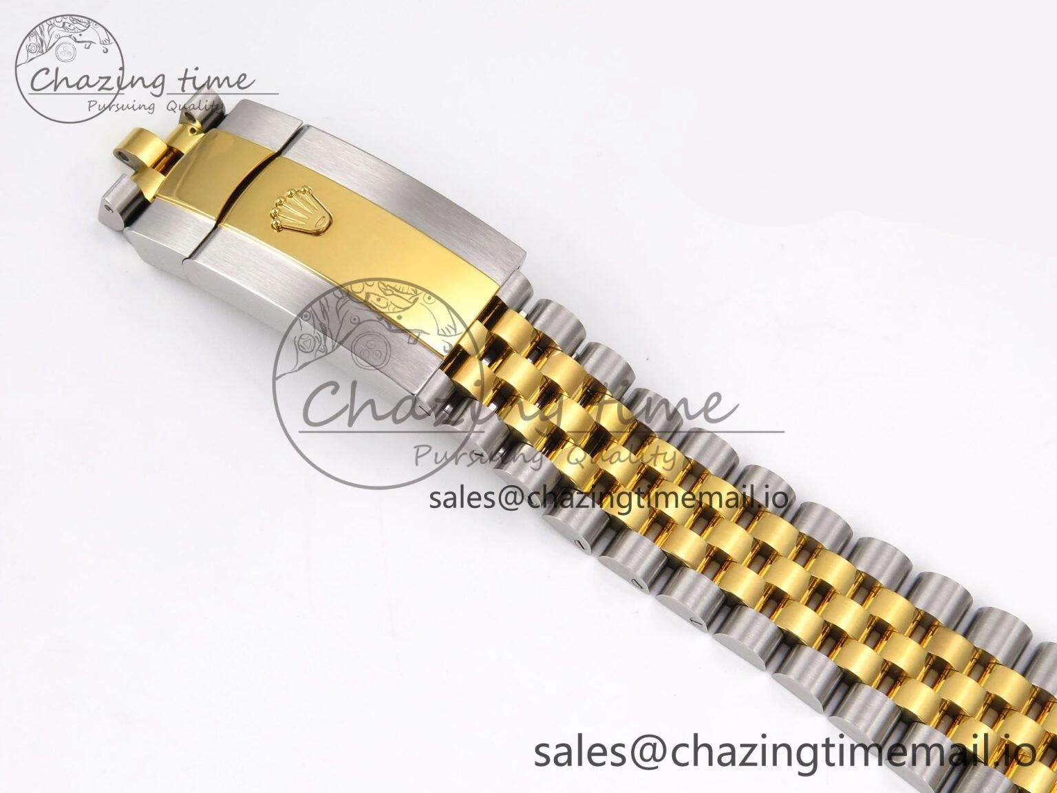 DateJust 36 SS YG 126233 VSF 1:1 Best Edition 904L Steel YG Leaf Dial on Jubilee Bracelet VS Lightweight 1002