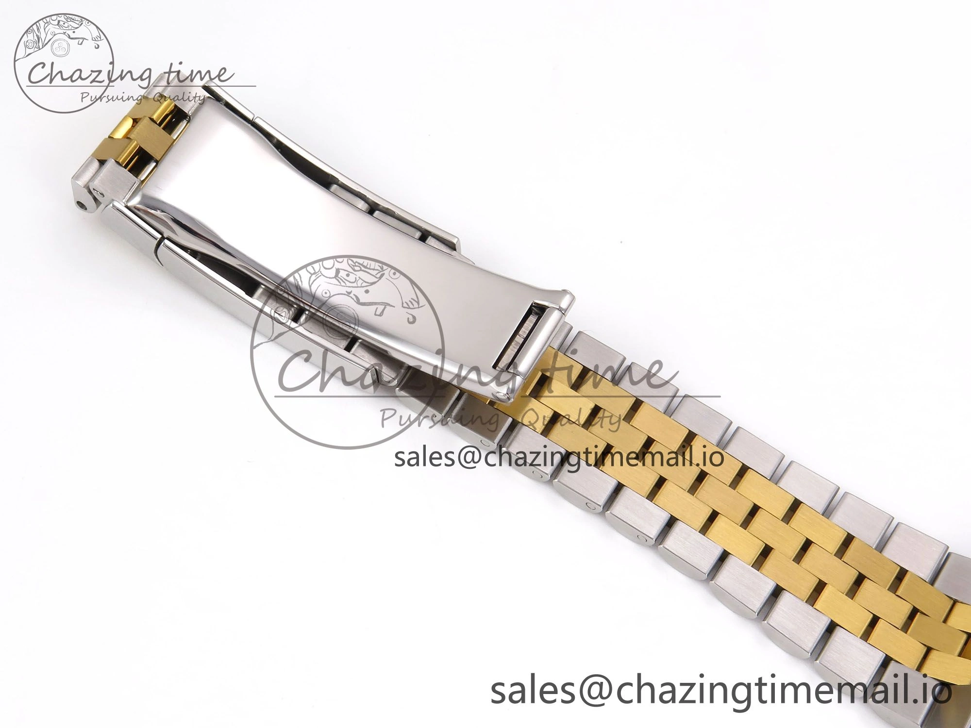 DateJust 36 SS YG 126233 VSF 1:1 Best Edition 904L Steel YG Leaf Dial on Jubilee Bracelet VS Lightweight 1002