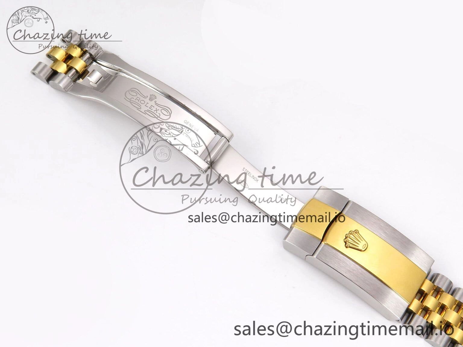 DateJust 36 SS YG 126233 VSF 1:1 Best Edition 904L Steel YG Leaf Dial on Jubilee Bracelet VS Lightweight 1002