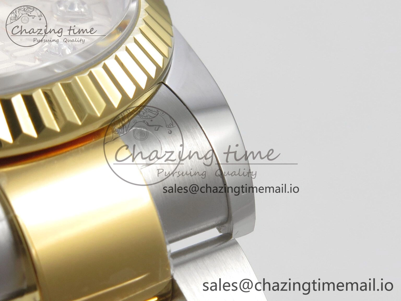 TimelessDesign DateJust 36 SS YG ARF 1:1 Best Edition 904L Steel Rolxx YG Diamonds Dial on Oyster Bracelet SH 88