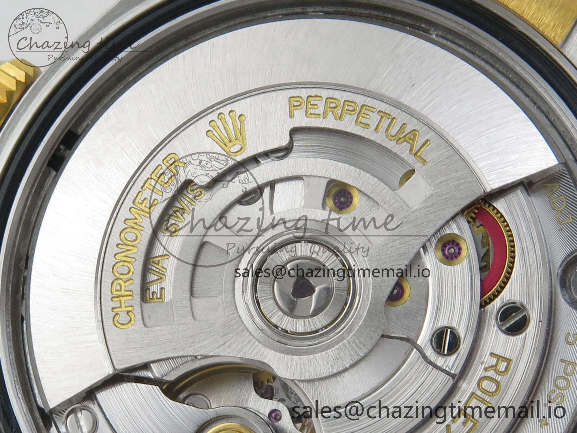 SmartChoice DateJust 36 SS YG ARF 1:1 Best Edition 904L Steel YG Textured Diamonds Dial on Oyster Bracelet SH 74