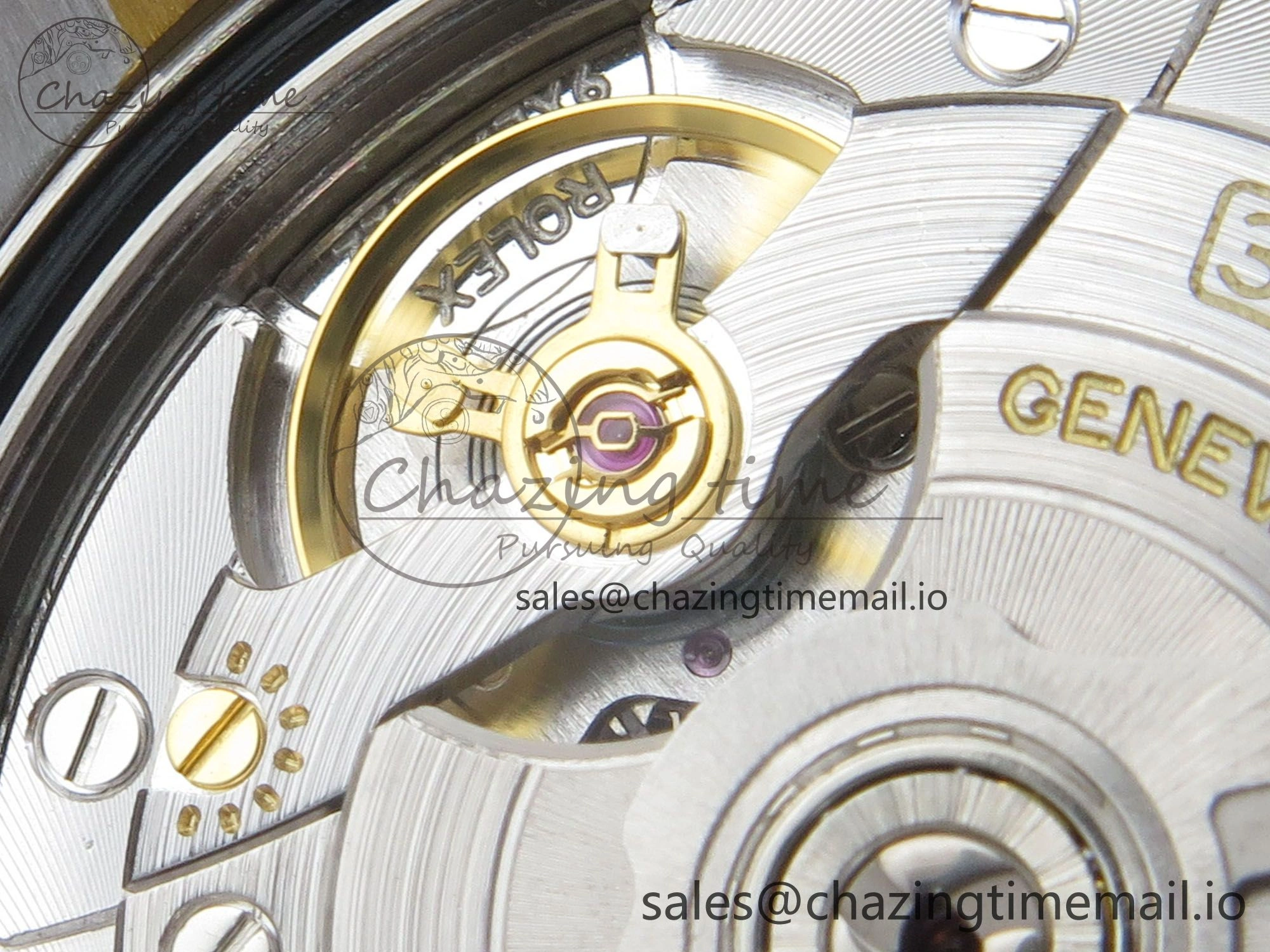 SmartChoice DateJust 36 SS YG ARF 1:1 Best Edition 904L Steel YG Textured Diamonds Dial on Oyster Bracelet SH 74