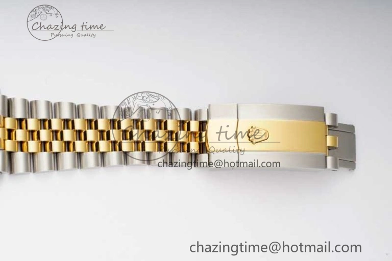 DateJust 36 SS YG DIWF 1:1 Best Edition 904L Steel White MOP Diamonds Dial on Jubilee Bracelet SA DailyWear 2324