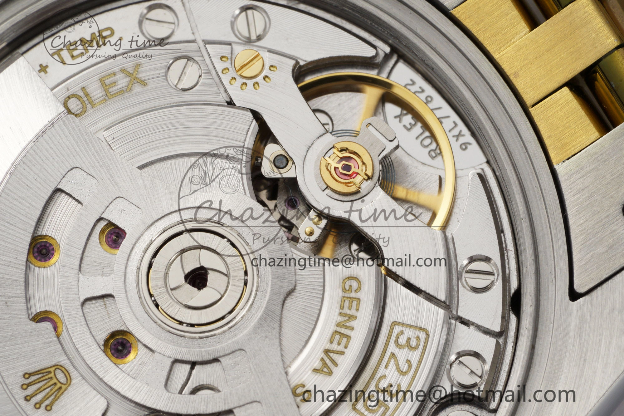 DateJust 36 SS YG Gold Wrapped JDF 1:1 Best Edition YG Diamonds Textured Dial on Jubilee Bracelet VR3235 V SmoothTexture 2195