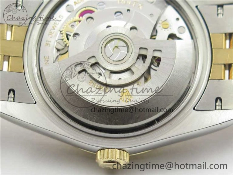Sophisticated DateJust 36mm 126234 BP Maker 1:1 Best Edition 904L SS YG New Version Black Dial on Jubilee Bracelet 3078