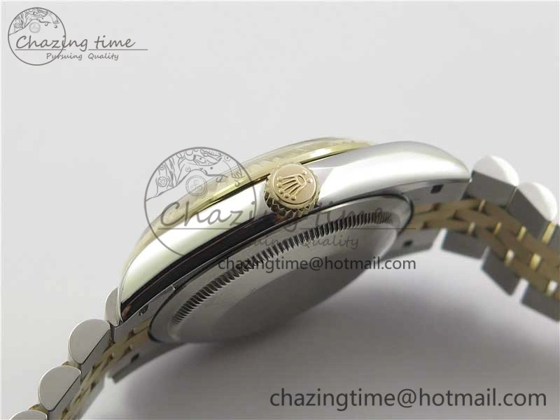 Sophisticated DateJust 36mm 126234 BP Maker 1:1 Best Edition 904L SS YG New Version Black Dial on Jubilee Bracelet 3078
