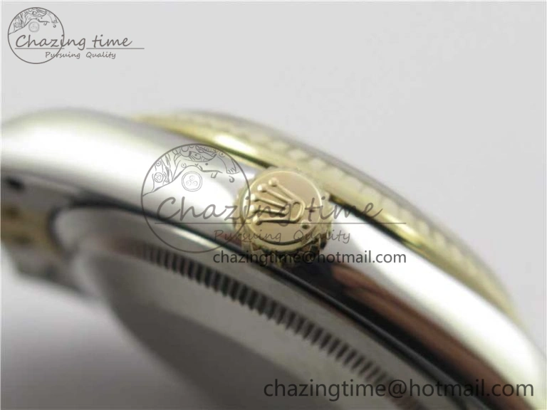 Sophisticated DateJust 36mm 126234 BP Maker 1:1 Best Edition 904L SS YG New Version Black Dial on Jubilee Bracelet 3078