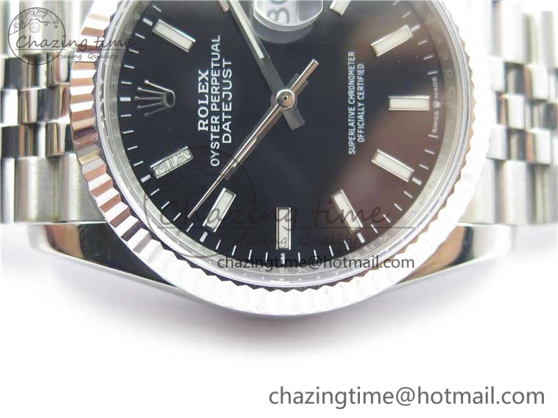 DateJust 36mm 126234 BP Maker 1:1 Best Edition 904L Steel New Version Black Dial on Jubilee Bracelet Durable 3077